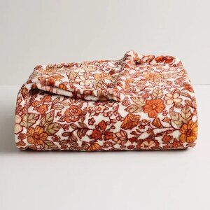 The Big One Oversized Supersoft Plush Throw Floral New